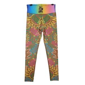 We Are Ween Band Boognish Rave Leggings Women's M Alt Rock Funky Cult Import